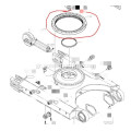 DOOSAN εκσκαφέας DX340LCA swing swing 140109-00038 swing circle